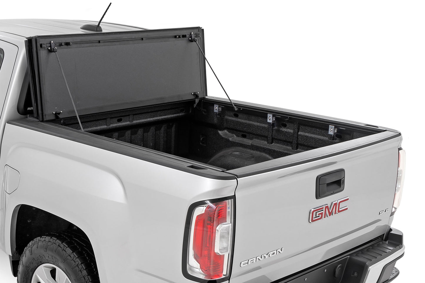 Hard Tri-Fold Flip Up Bed Cover | 5' Bed | Chevy/GMC Canyon/Colorado (15-26)