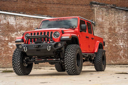 LED Light Kit | Quad | Cowl Mount | 2" Black | Amber DRL | Jeep Gladiator JT/Wrangler JL (18-26)