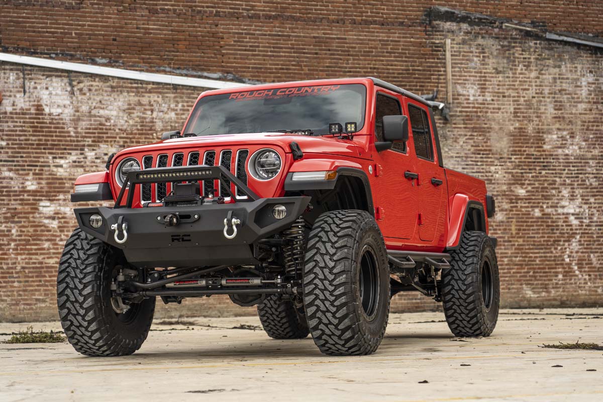 LED Light Kit | Quad | Cowl Mount | 2" Black | White DRL | Jeep Gladiator JT/Wrangler JL (18-26)