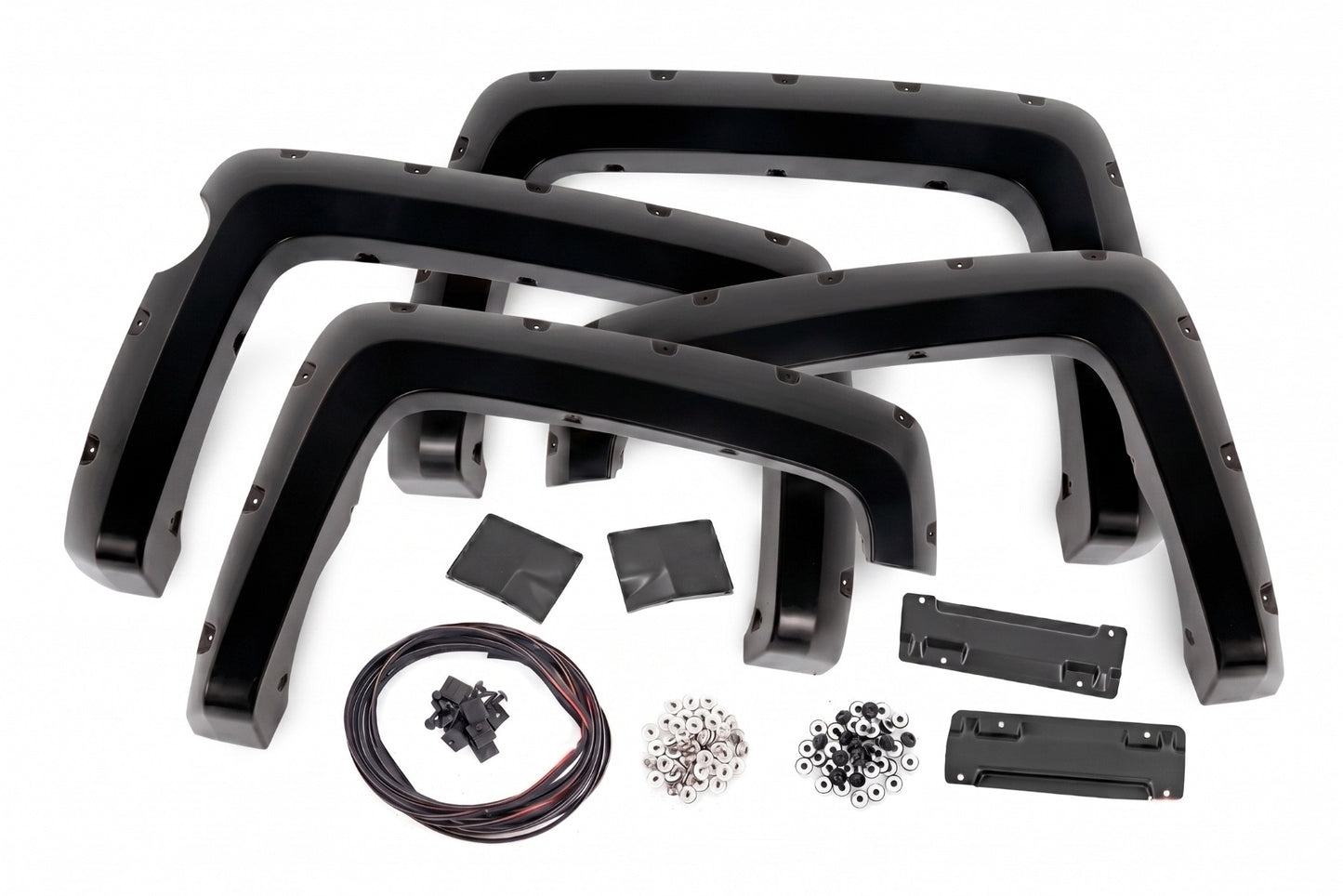 Pocket Fender Flares | 5'9" Bed | GBA Black | Chevy Silverado 1500 (14-18 & Classic)