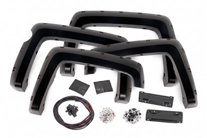 Pocket Fender Flares | 5'9" Bed | GBA Black | Chevy Silverado 1500 (14-18 & Classic)