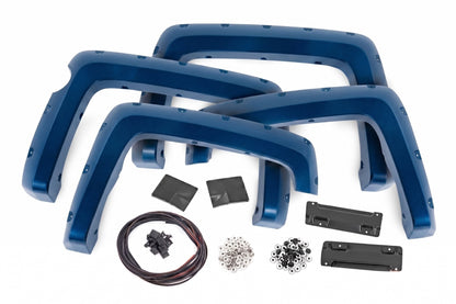 Pocket Fender Flares | 5'9" Bed | G1K Deep Ocean Blue | Chevy Silverado 1500 (14-18 & Classic)