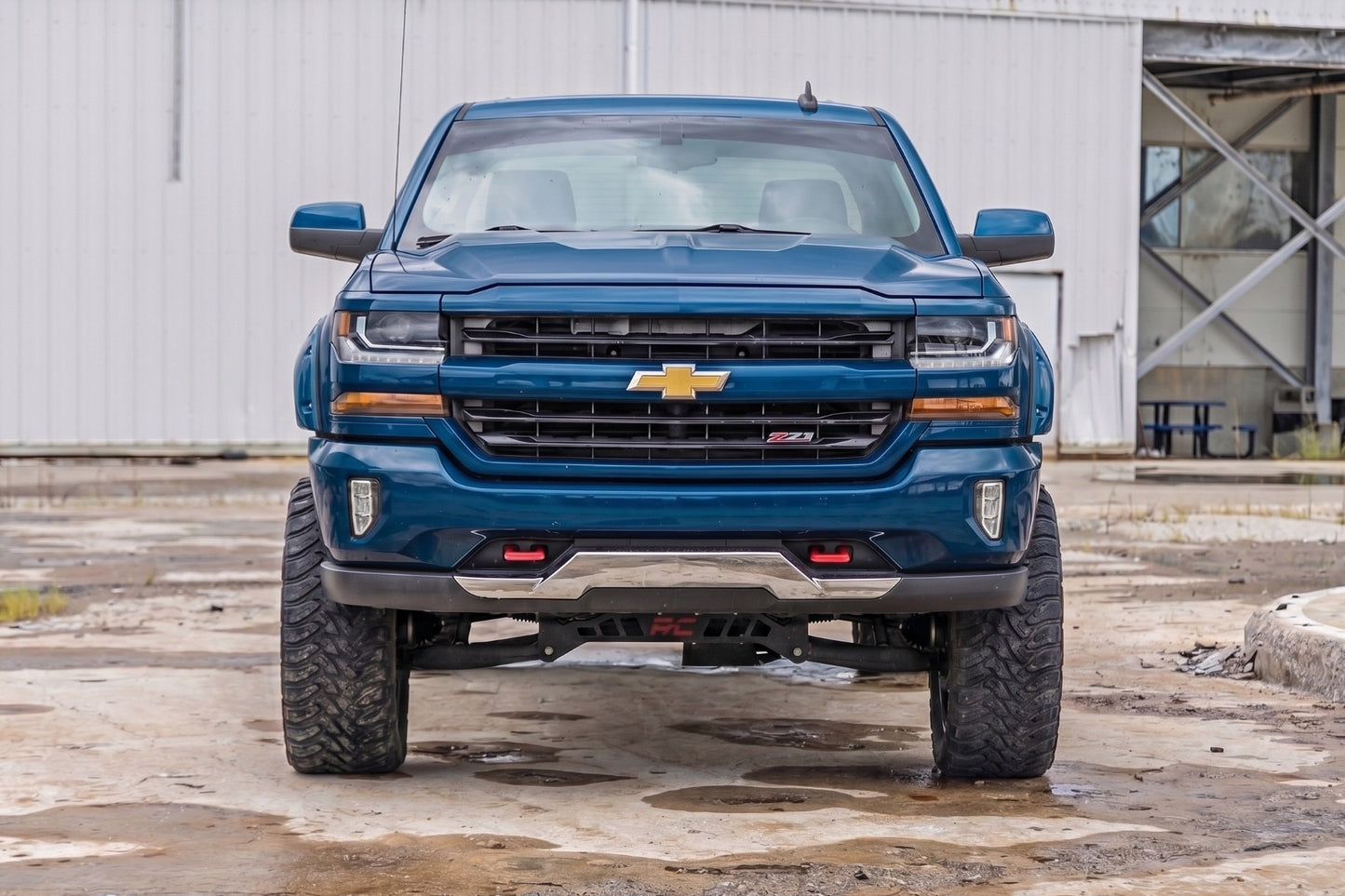 Pocket Fender Flares | 6'7" & 8' Bed | G1K Deep Ocean Blue | Chevy Silverado 1500 (14-18)/2500HD