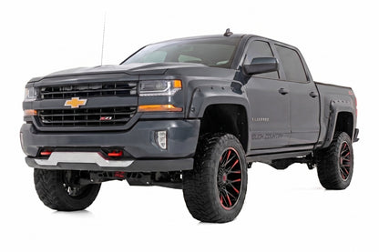 Pocket Fender Flares | 5'9" Bed | GPA Graphite | Chevy Silverado 1500 (14-18 & Classic)