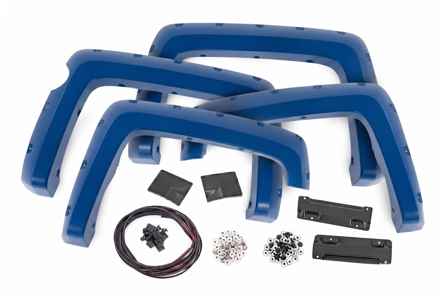 Pocket Fender Flares | 5'9" Bed | GA0 North-Sky Blue | Chevy Silverado 1500 (14-18 & Classic)