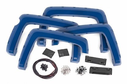 Pocket Fender Flares | 5'9" Bed | GA0 North-Sky Blue | Chevy Silverado 1500 (14-18 & Classic)