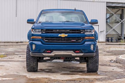 Pocket Fender Flares | 5'9" Bed | GA0 North-Sky Blue | Chevy Silverado 1500 (14-18 & Classic)