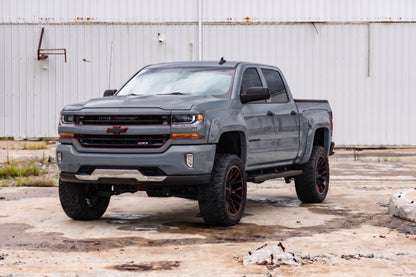 Pocket Fender Flares | 5'9" Bed | G1C Overcast | Chevy Silverado 1500 (14-18 & Classic)