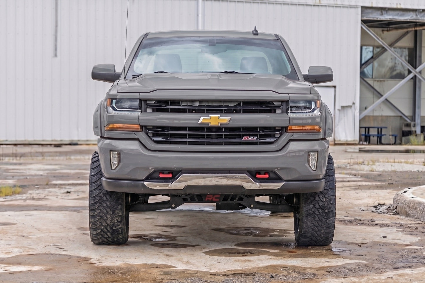 Pocket Fender Flares | 5'9" Bed | G1C Overcast | Chevy Silverado 1500 (14-18 & Classic)