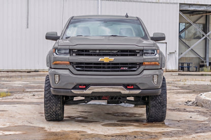 Pocket Fender Flares | 5'9" Bed | G1C Overcast | Chevy Silverado 1500 (14-18 & Classic)