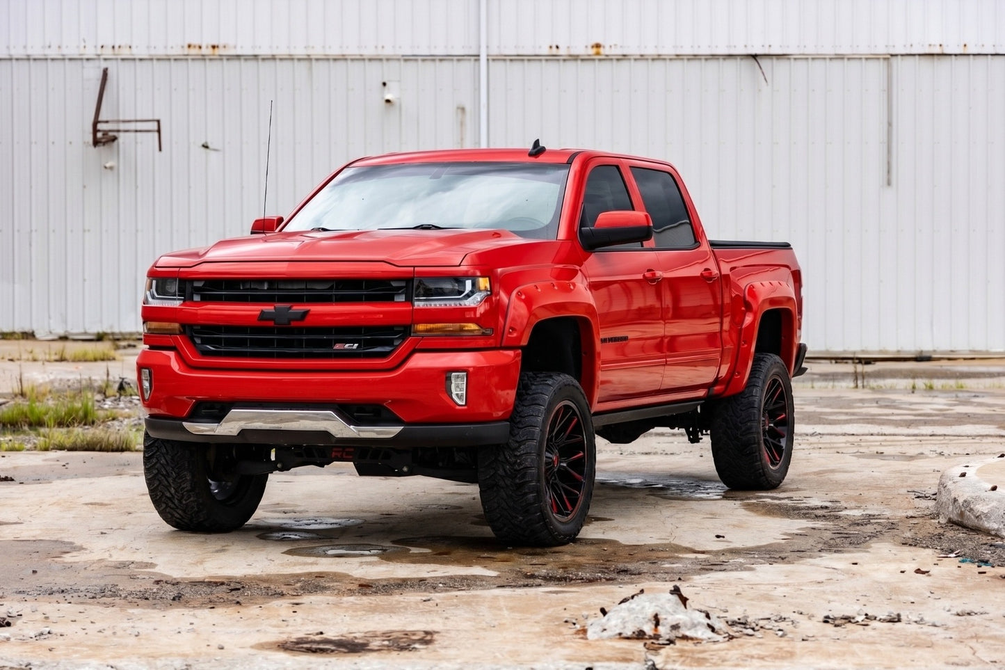 Pocket Fender Flares | 5'9" Bed | G7C Red Hot | Chevy Silverado 1500 (14-18 & Classic)