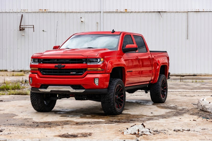 Pocket Fender Flares | 6'7" & 8' Bed | G7C Red Hot | Chevy Silverado 1500 (14-18)/2500HD