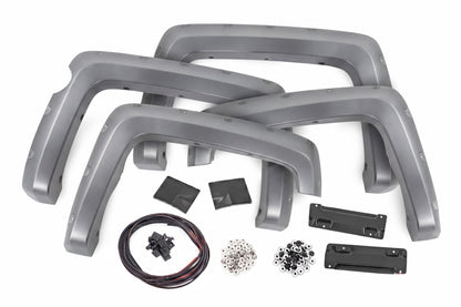 Pocket Fender Flares | 5'9" Bed | G9K Satin Steel | Chevy Silverado 1500 (14-18 & Classic)