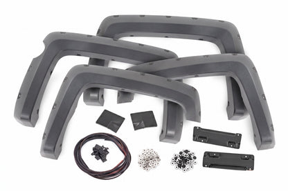 Pocket Fender Flares | 5'9" Bed | GJI Shadow Gray | Chevy Silverado 1500 (14-18 & Classic)
