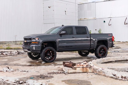 Pocket Fender Flares | 5'9" Bed | GJI Shadow Gray | Chevy Silverado 1500 (14-18 & Classic)