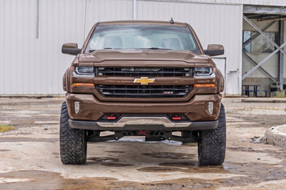 Pocket Fender Flares | 5'9" Bed | GXG Tungsten | Chevy Silverado 1500 (14-18 & Classic)