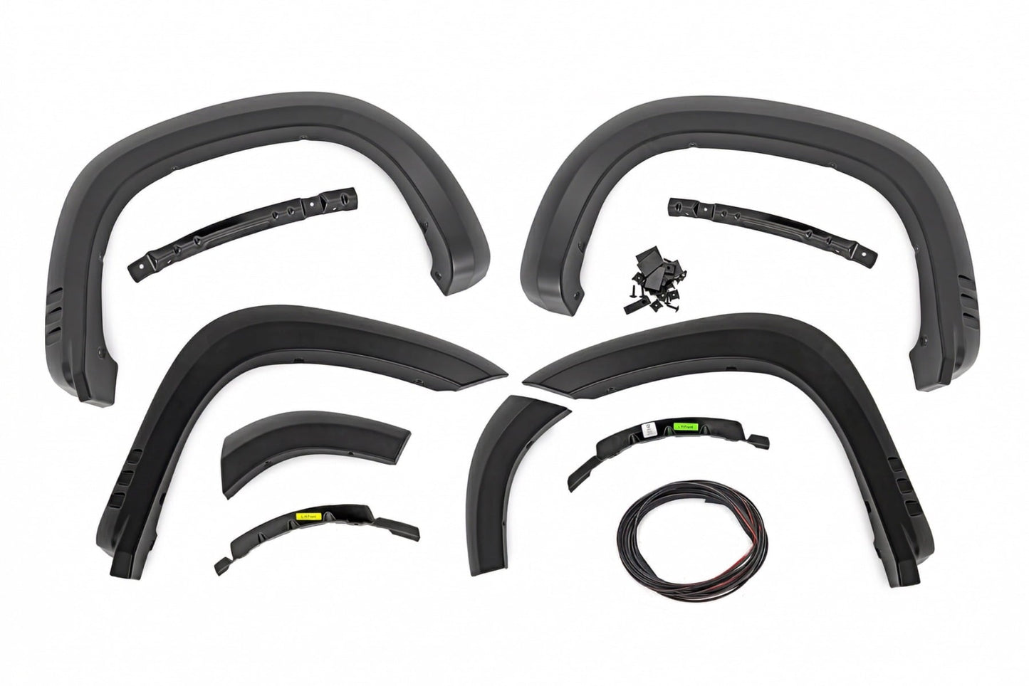 SF1 Fender Flares | GB8 Mosaic Black | Chevy Silverado 1500 2WD/4WD (19-26)