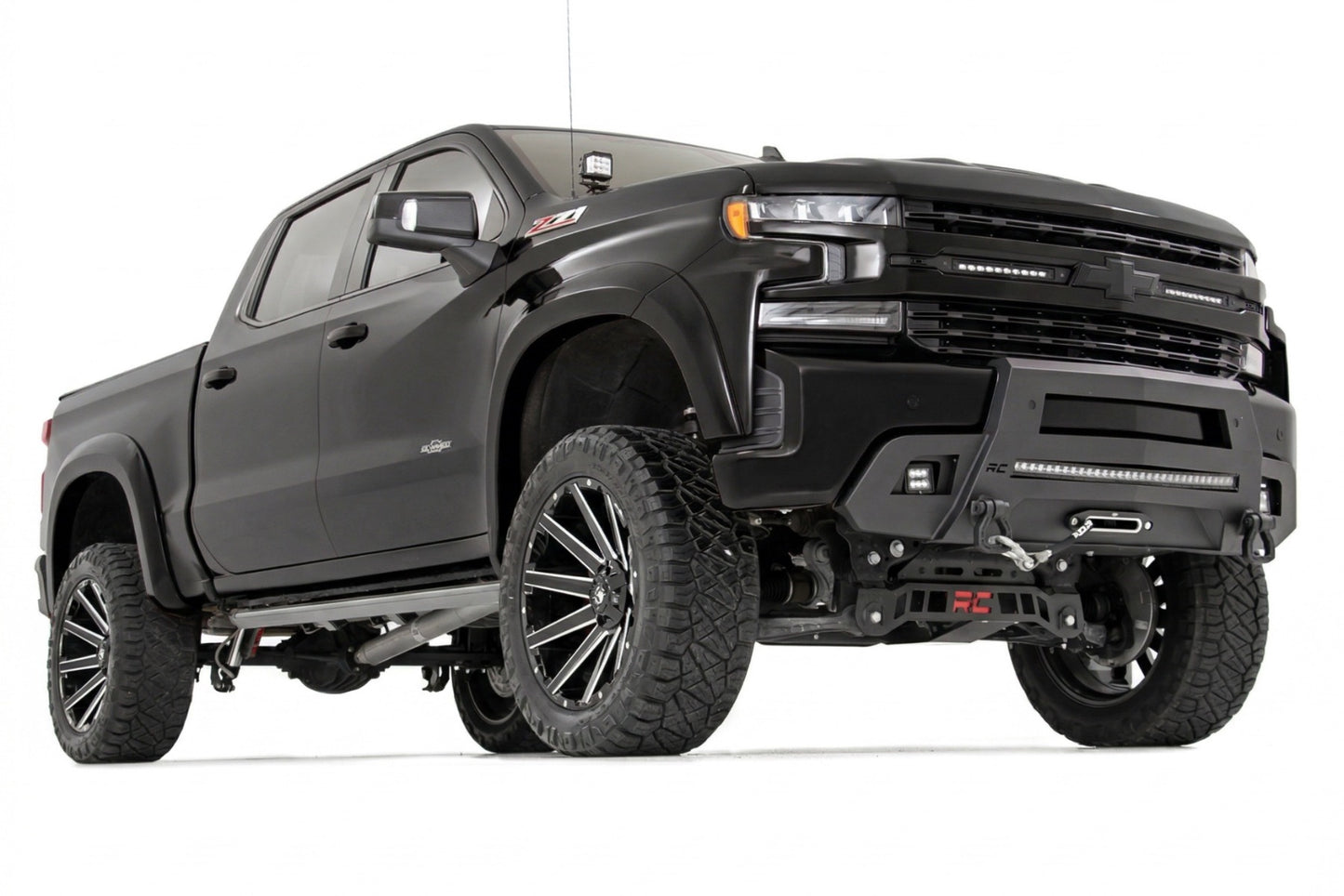 SF1 Fender Flares | GB8 Mosaic Black | Chevy Silverado 1500 2WD/4WD (19-26)