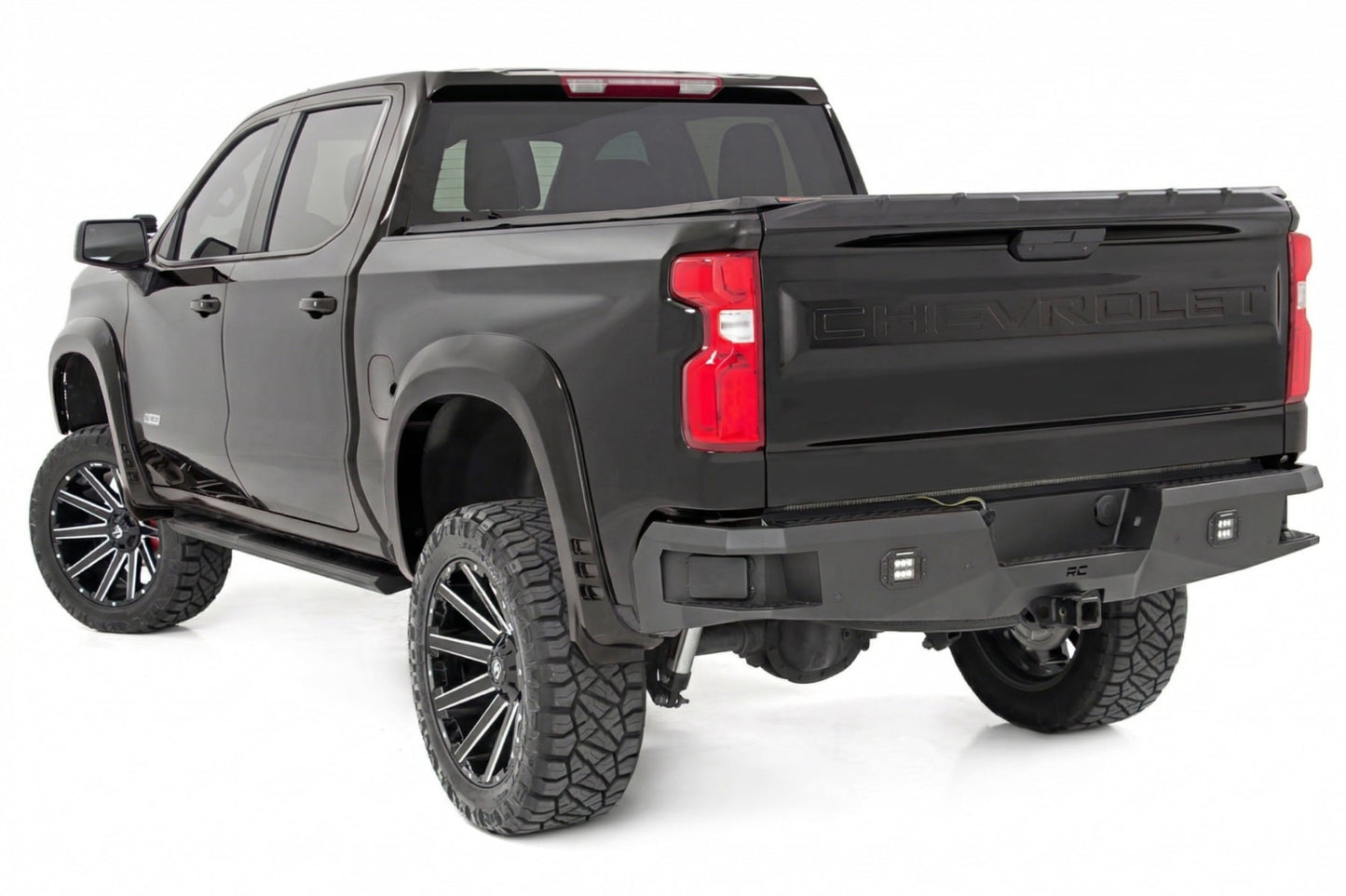 SF1 Fender Flares | GB8 Mosaic Black | Chevy Silverado 1500 2WD/4WD (19-26)