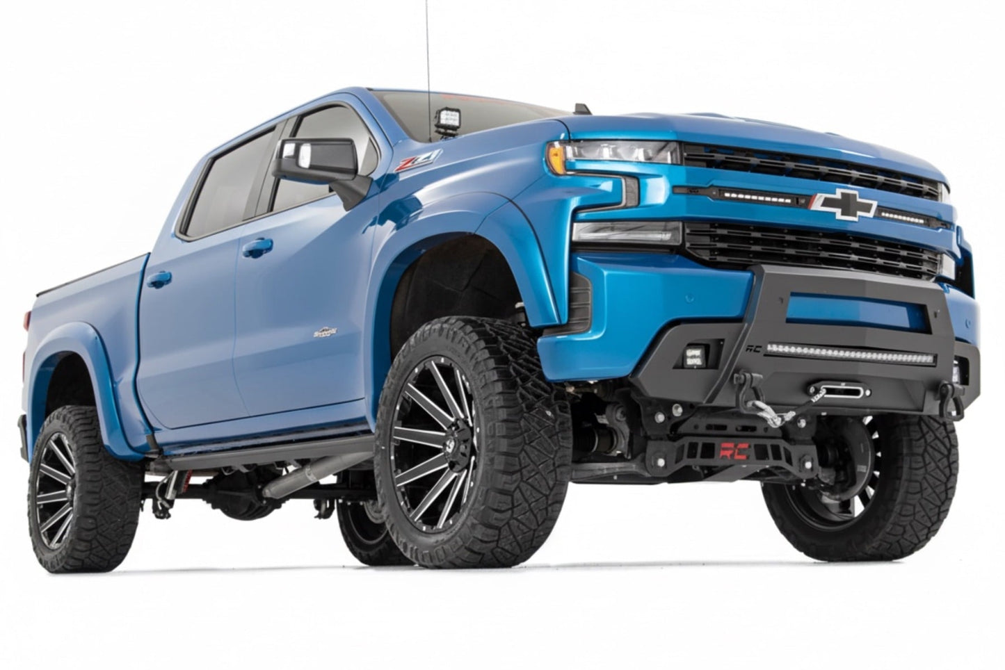 SF1 Fender Flares | GLT Glacier Blue | Chevy Silverado 1500 2WD/4WD (19-26)