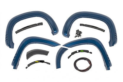 SF1 Fender Flares | GA0 Northsky Blue | Chevy Silverado 1500 2WD/4WD (19-26)