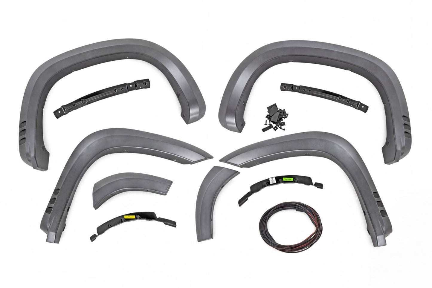 SF1 Fender Flares | G9K Satin Steel | Chevy Silverado 1500 2WD/4WD (19-26)