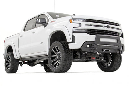 SF1 Fender Flares | GAZ Summit White | Chevy Silverado 1500 2WD/4WD (19-26)