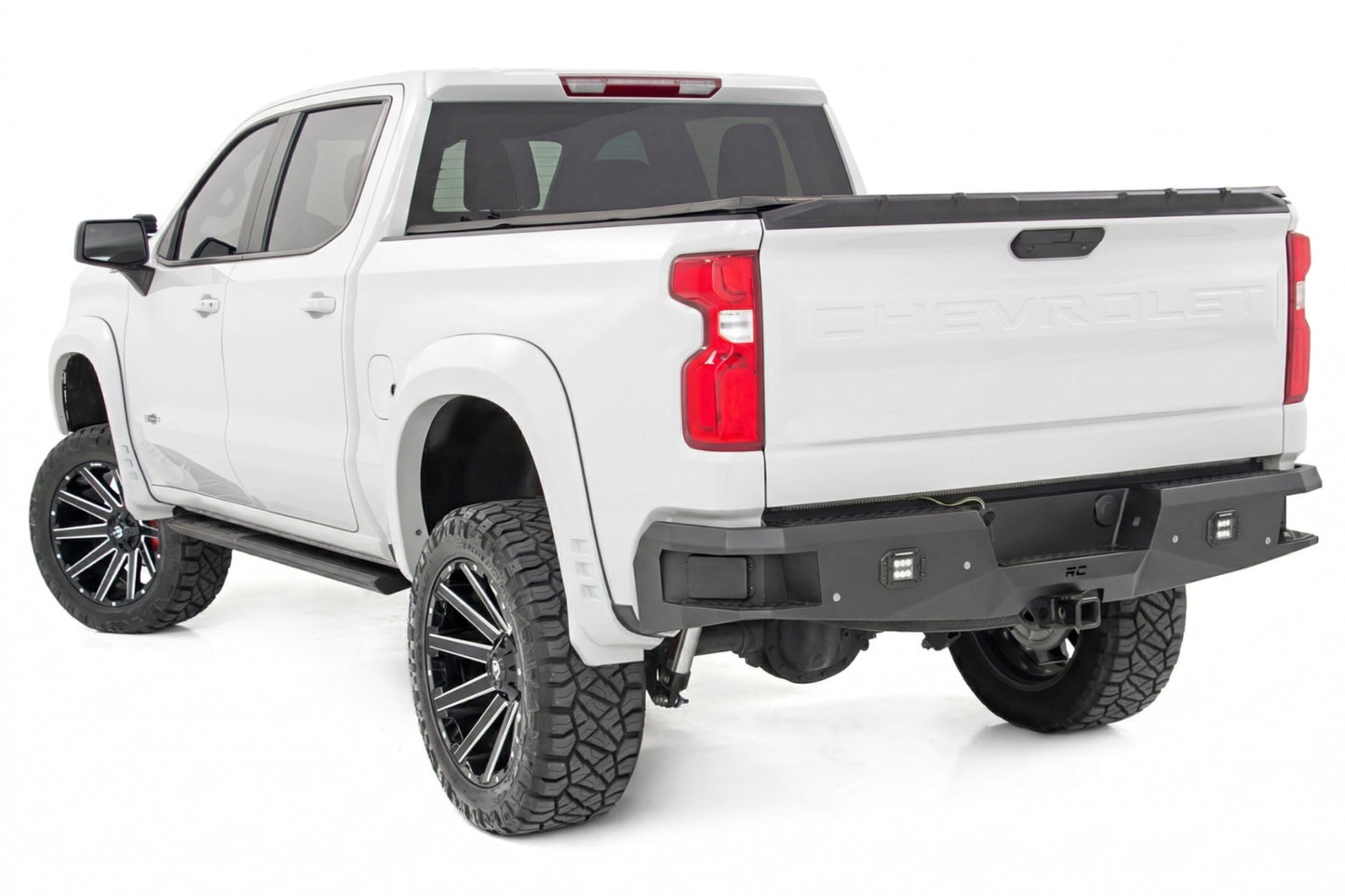 SF1 Fender Flares | GAZ Summit White | Chevy Silverado 1500 2WD/4WD (19-26)