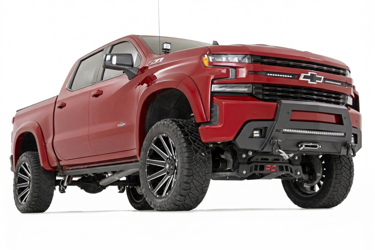 SF1 Fender Flares | GCN Victory Red | Chevy Silverado 1500 2WD/4WD (19-26)