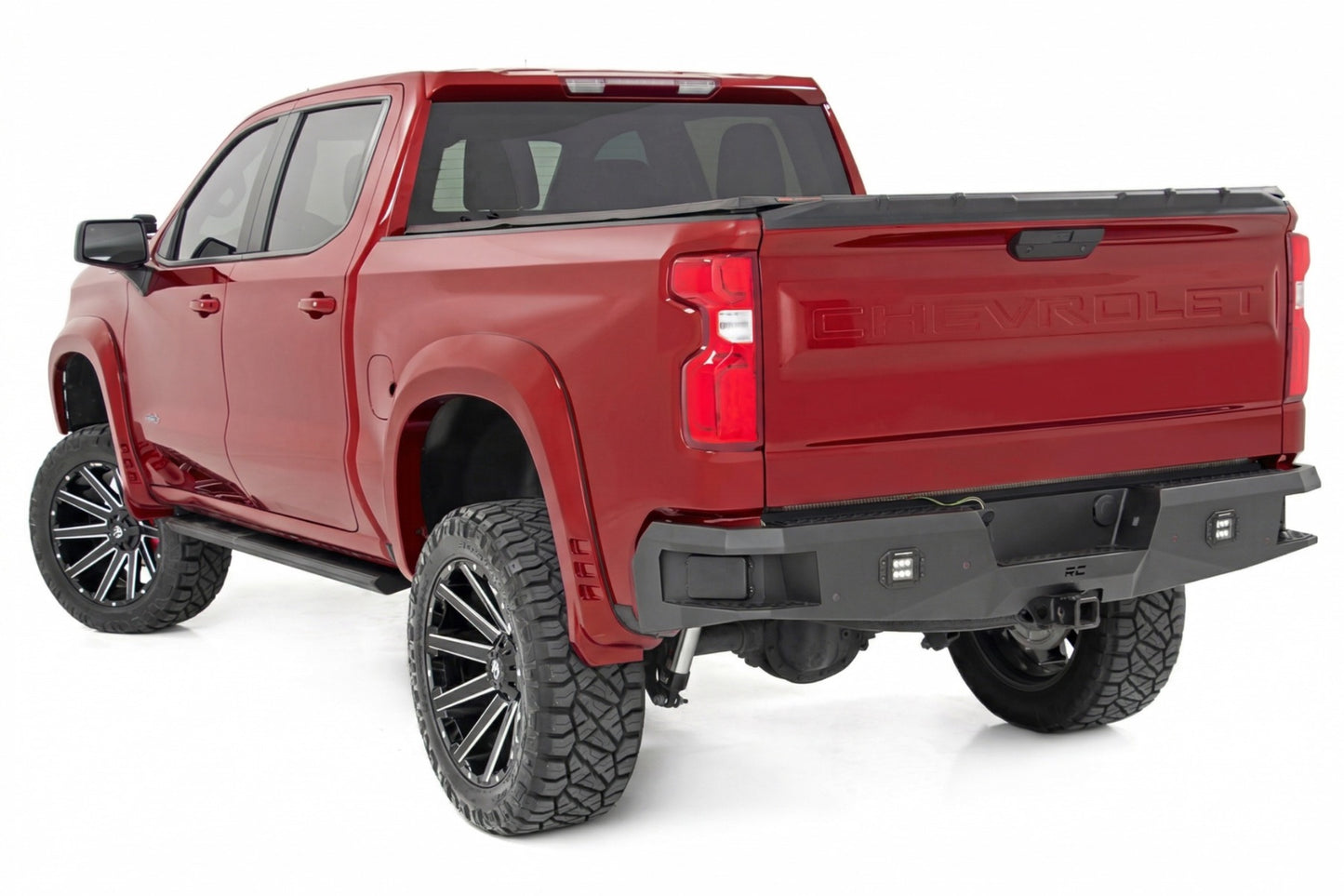 SF1 Fender Flares | GCN Victory Red | Chevy Silverado 1500 2WD/4WD (19-26)