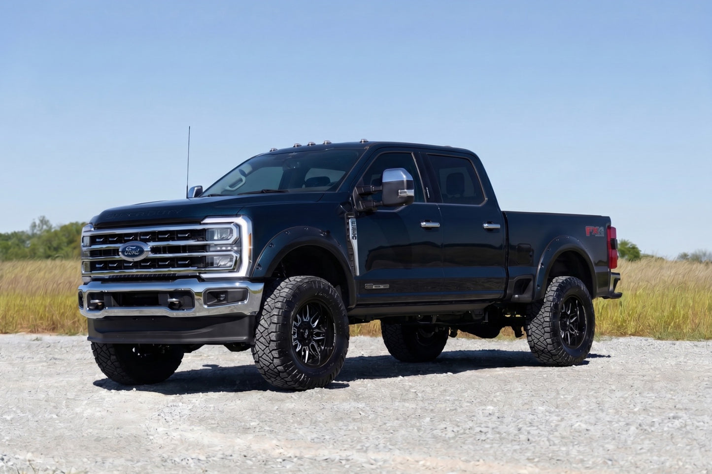 Pocket Fender Flares | HX Antimatter Blue | Ford F-250/F-350 Super Duty (23-26)