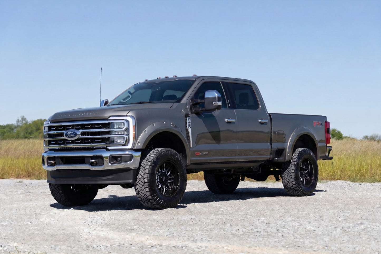 Pocket Fender Flares | M7 Carbonized Gray | Ford F-250/F-350 Super Duty (23-26)