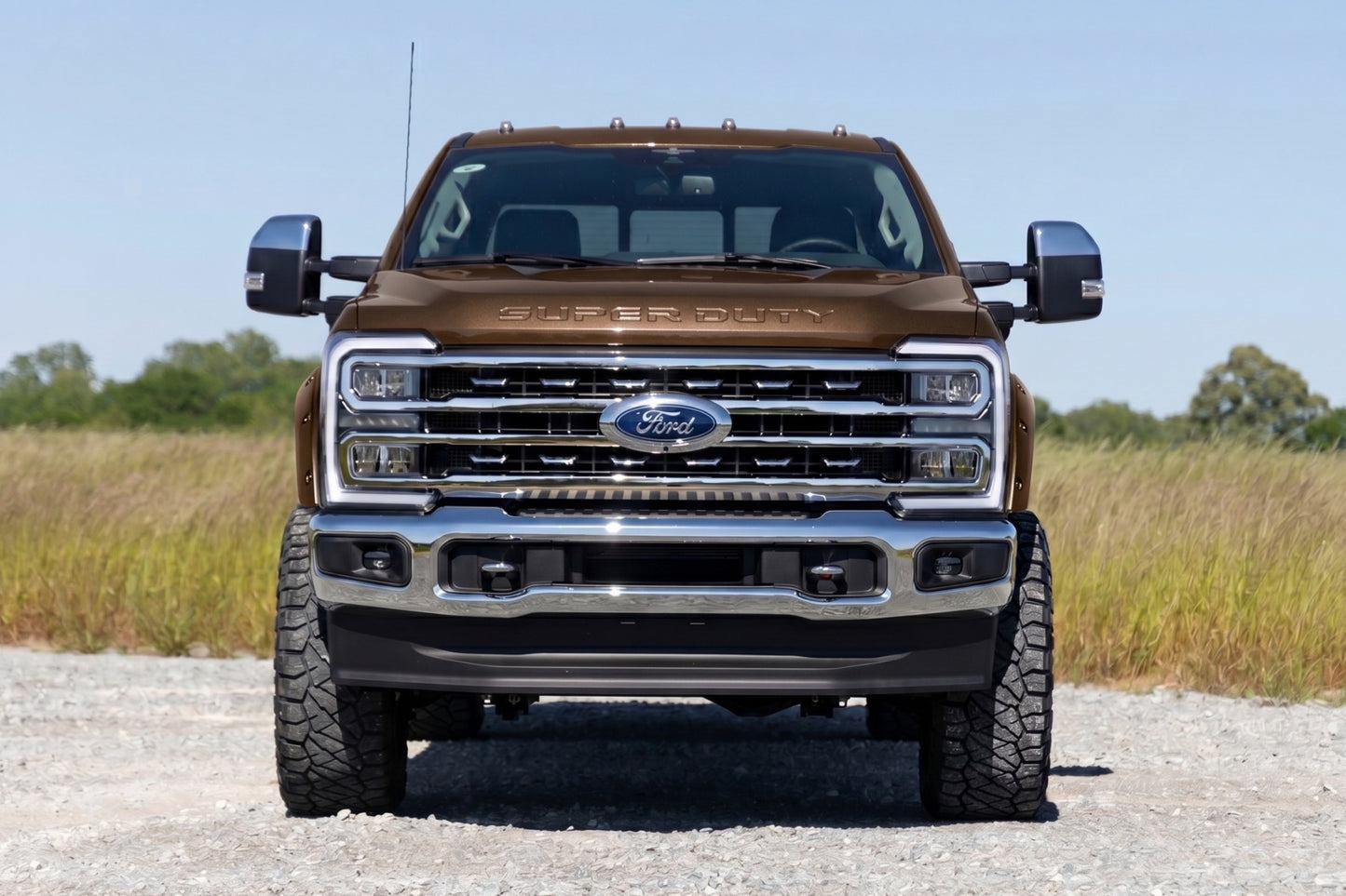 Pocket Fender Flares | LJ Darkened Bronze | Ford F-250/F-350 Super Duty (23-26)