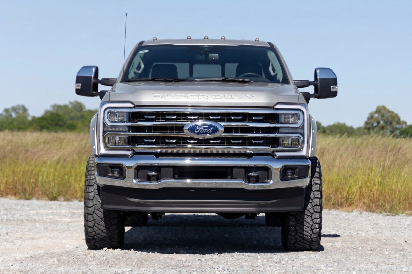 Pocket Fender Flares | JS Iconic Silver | Ford F-250/F-350 Super Duty (23-26)