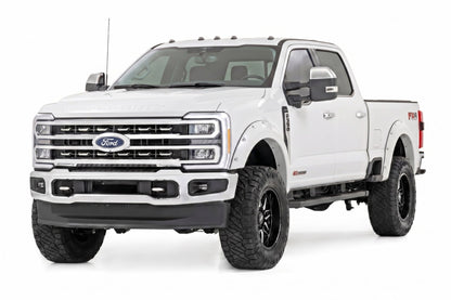 Pocket Fender Flares | YZ Oxford White | Ford F-250/F-350 Super Duty (23-26)