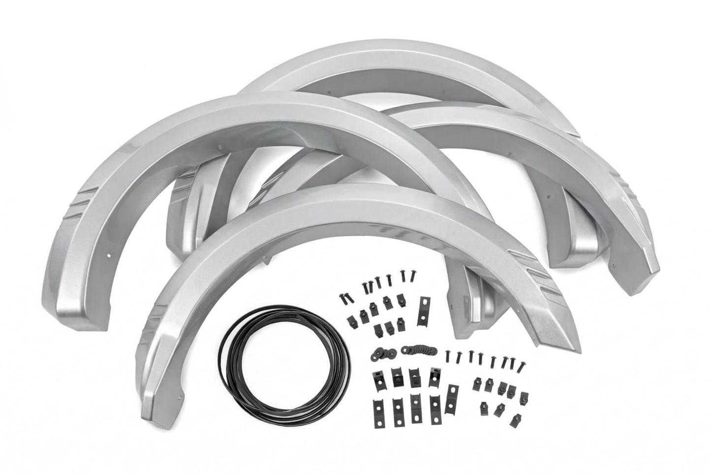 SF1 Fender Flares | JS Iconic Silver | Ford F-150 2WD/4WD (2021-2026)