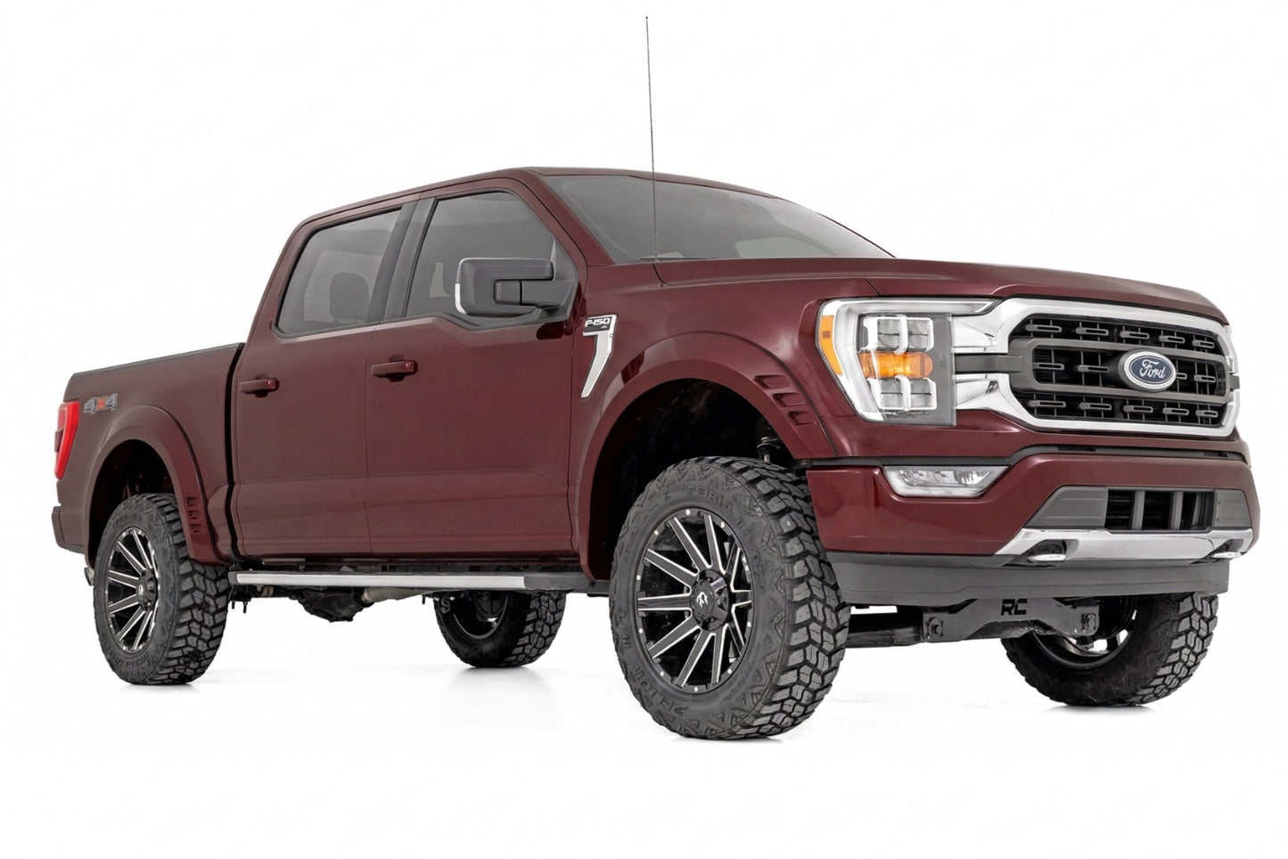 SF1 Fender Flares | E2 Magma Red | Ford F-150 2WD/4WD (2021-2026)