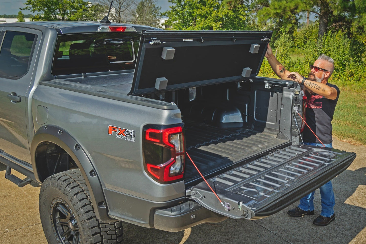 Hard Low Profile Bed Cover | 5' Bed | Ford Ranger 2WD/4WD (2019-2023)