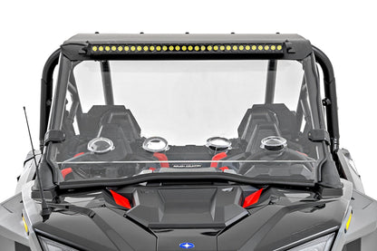 30" Single Row Light Mount | Front | Black Series | Polaris RZR Turbo R
