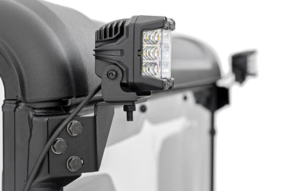 LED Light Kit | Rear Mount | 2" Black Pair | White DRL | CFMOTO UFORCE U10 Pro