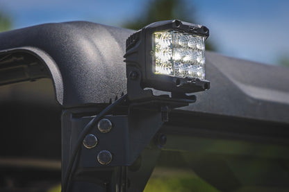 LED Light Kit | Rear Mount | 2" Black Pair | Amber DRL | CFMOTO UFORCE U10 Pro