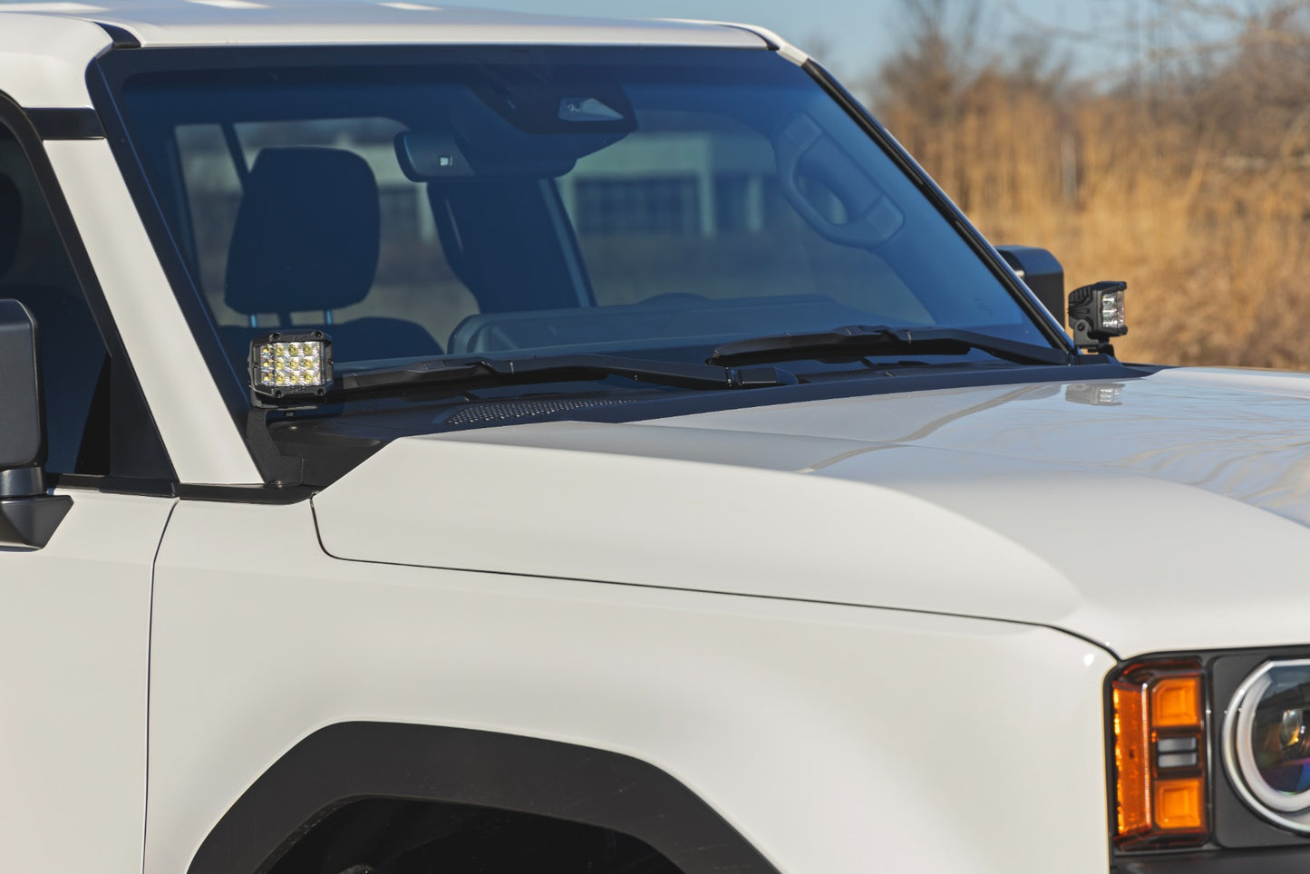 LED Light Kit | Ditch Mount | 2" Black Pair | Spot | Toyota Land Cruiser (24-26)