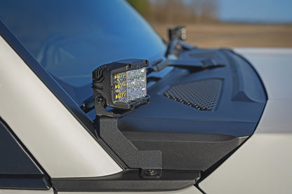 LED Light Kit | Ditch Mount | 2" Black Pair | Spot | Toyota Land Cruiser (24-26)