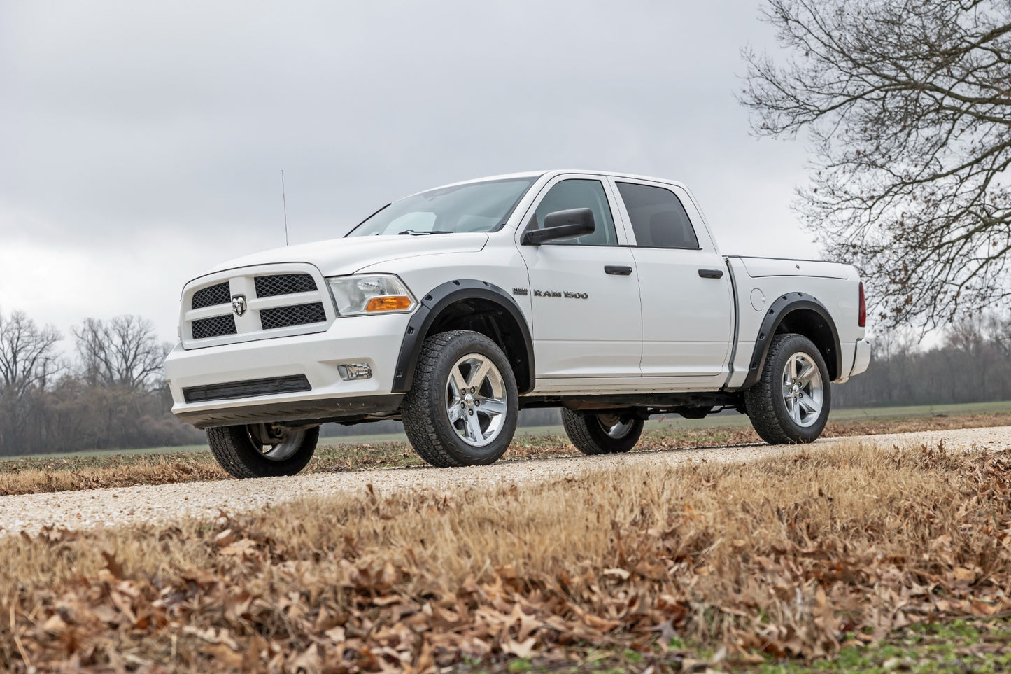 Pocket Fender Flares | GW7 Bright White | Ram 1500 2WD/4WD (2009-2018 & Classic)