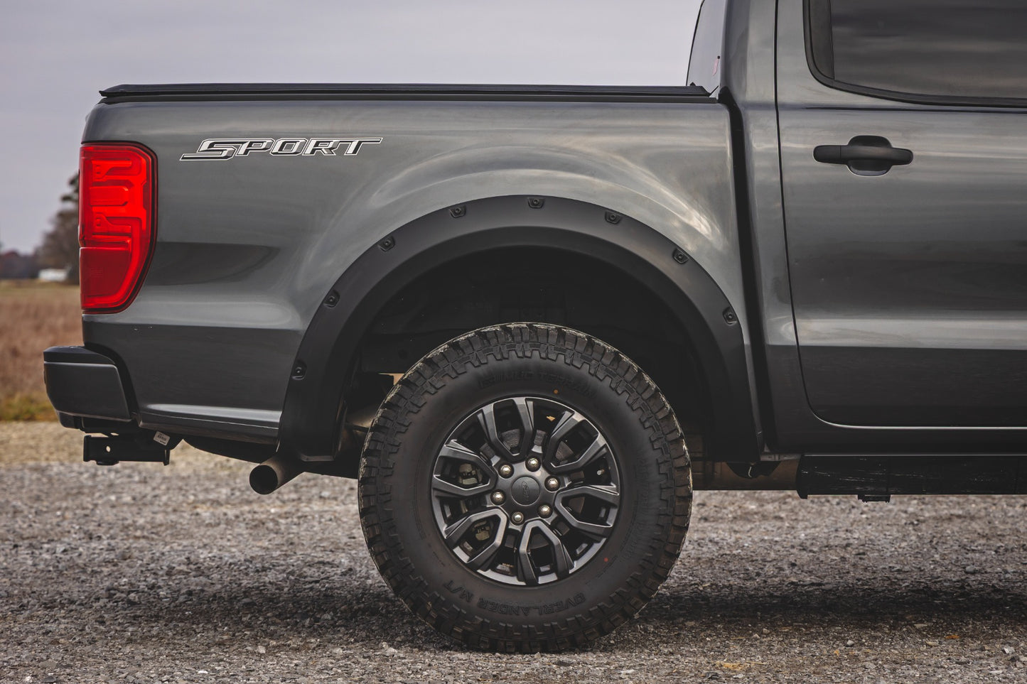 Pocket Fender Flares | G1 Black | 5' Bed | Ford Ranger 2WD/4WD (2019-2023)