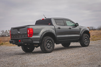 Pocket Fender Flares | G1 Black | 6' Bed | Ford Ranger 2WD/4WD (2019-2023)