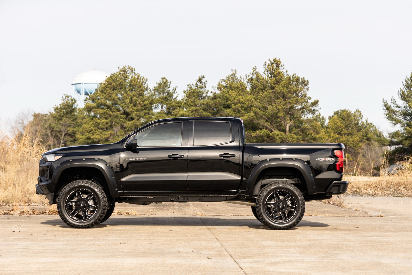 Pocket Fender Flares | GAZ Summit White | Chevy Colorado 2WD/4WD (2023-2026)