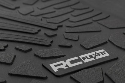 Flex Fit Floor Mats | FR & RR | 4 Door | Jeep Wrangler Unlimited 4WD (18-26)