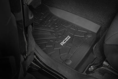 Flex Fit Floor Mats | FR & RR | 4 Door | Jeep Wrangler Unlimited 4WD (18-26)