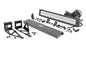 LED Light Kit | Bumper | 20" Chrome Dual Row | White DRL | Ford F-250/F-350 Super Duty (05-07)